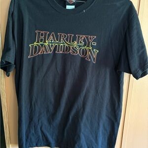 Harley-Davidson Black T-Shirt Las Vegas NV strip casino men’s large
